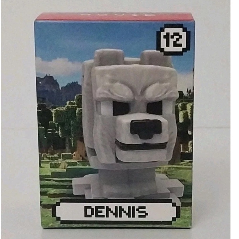 McDonalds Minecraft Movie Dennis Figure Toy 12 Connect and Play 2024 Happy Meal